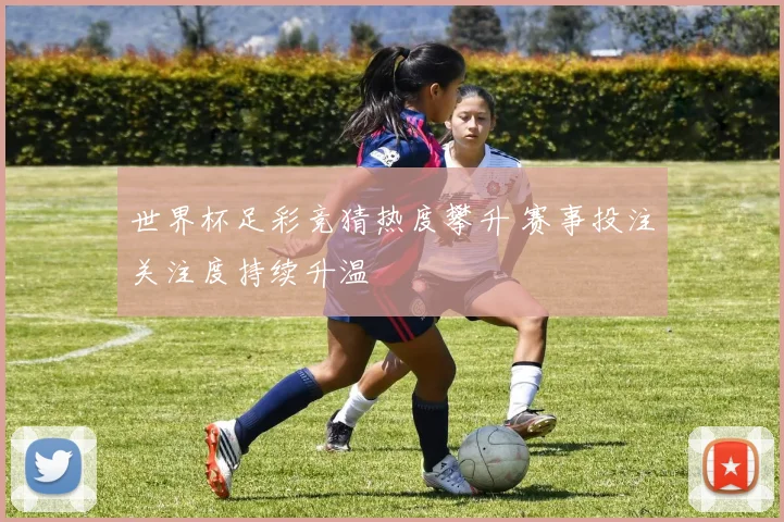 世界杯足彩竞猜热度攀升 赛事投注关注度持续升温